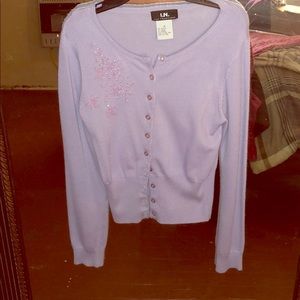 Light purple cardigan